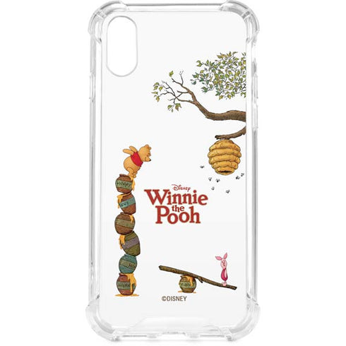 Disney Winnie the Pooh Honey Hive iPhone XS Clear Case