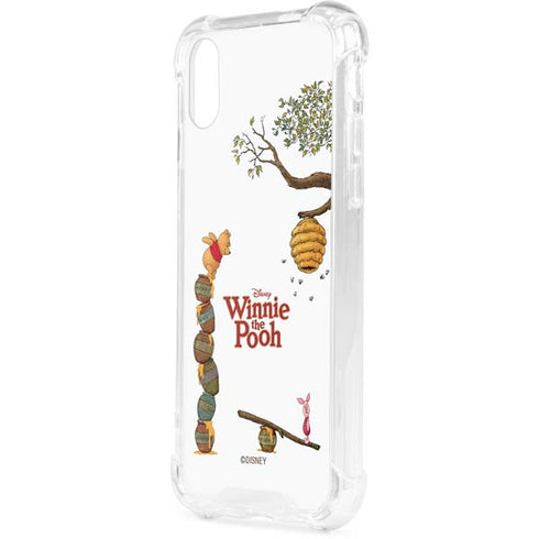 Disney Winnie the Pooh Honey Hive iPhone XS Clear Case