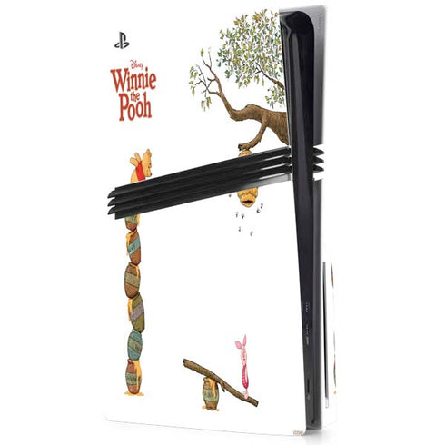 Disney Winnie the Pooh Honey Hive PS5 Pro Disk Console Skin