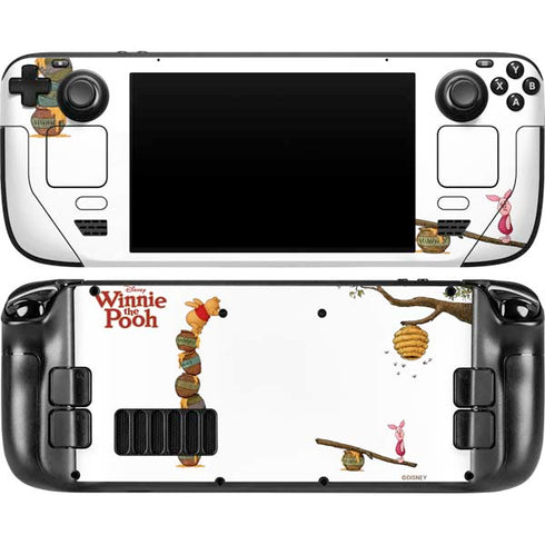 Disney Winnie the Pooh Honey Hive Steam Deck Handheld Gaming Computer OLED Skin
