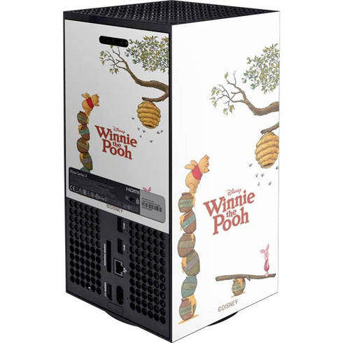 Disney Winnie the Pooh Honey Hive XBox Series X Digital Edition Console Skin