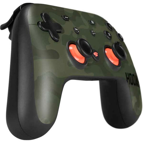 Hooah Military Google Stadia Controller Skin