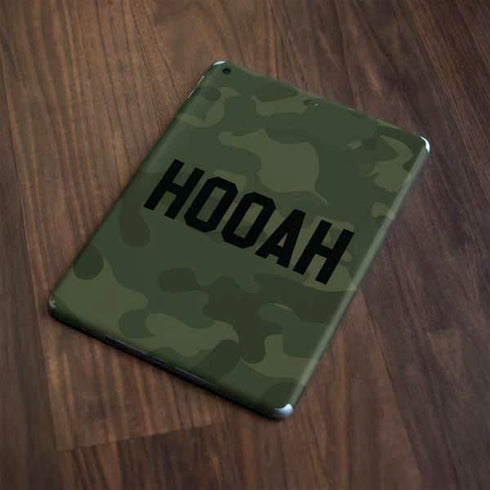 Hooah Military Apple iPad Skin