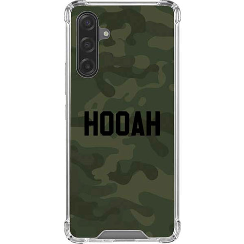 Hooah Military Galaxy A17 Clear Case