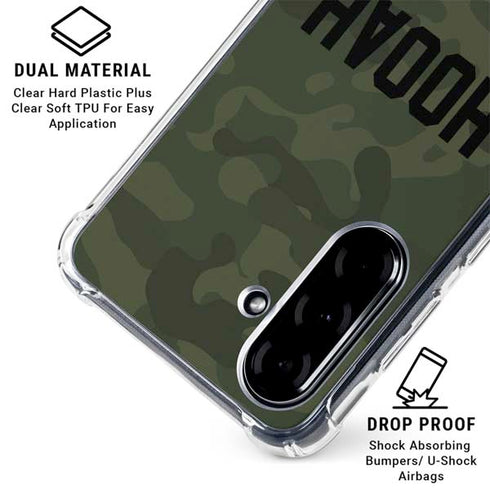 Hooah Military Galaxy A36 5G Clear Case