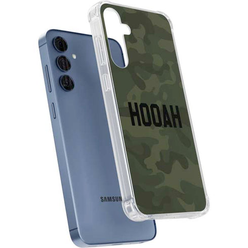 Hooah Military Galaxy A55 5G Clear Case