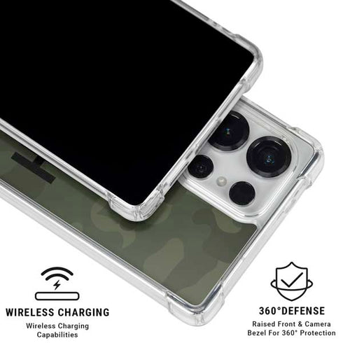 Hooah Military Galaxy S25 Ultra Clear Case
