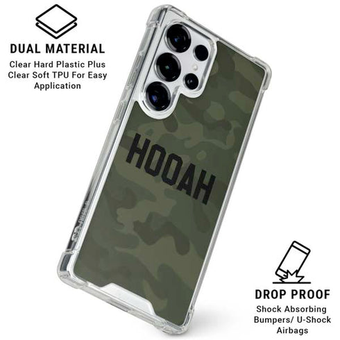 Hooah Military Galaxy S25 Ultra Clear Case