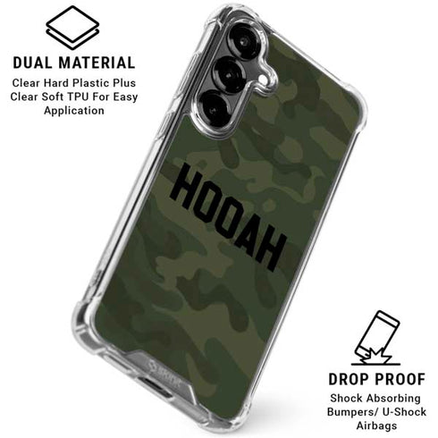 Hooah Military Galaxy S26 Clear Case