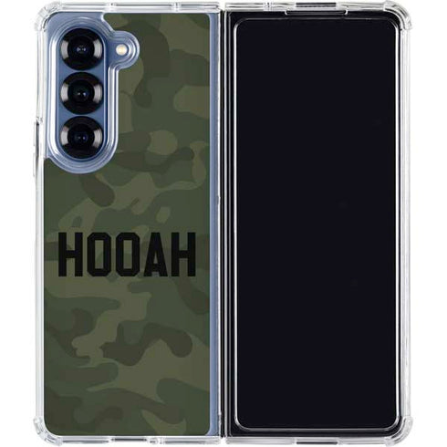 Hooah Military Galaxy Z Fold6 Clear Case
