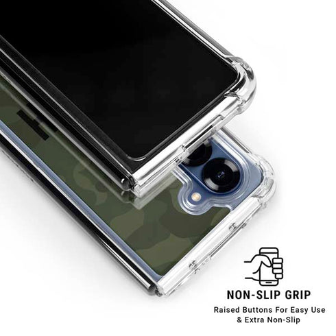 Hooah Military Galaxy Z Fold7 Clear Case
