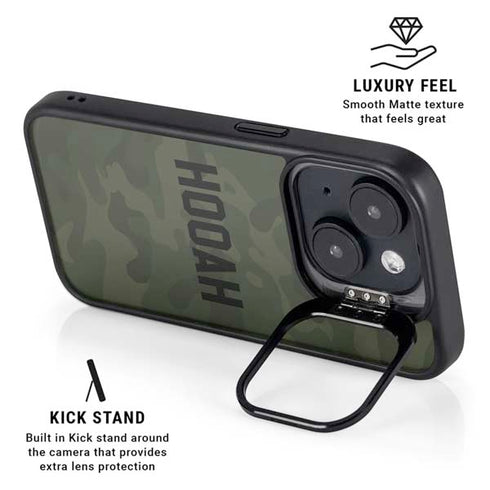 Hooah Military iPhone 14 Plus Kickstand Case