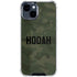 Hooah Military iPhone 15 Clear Case