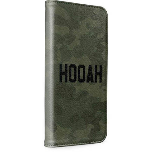 Hooah Military iPhone 15 Pro Max Folio Case