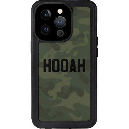 Hooah Military iPhone 15 Pro Waterproof Case