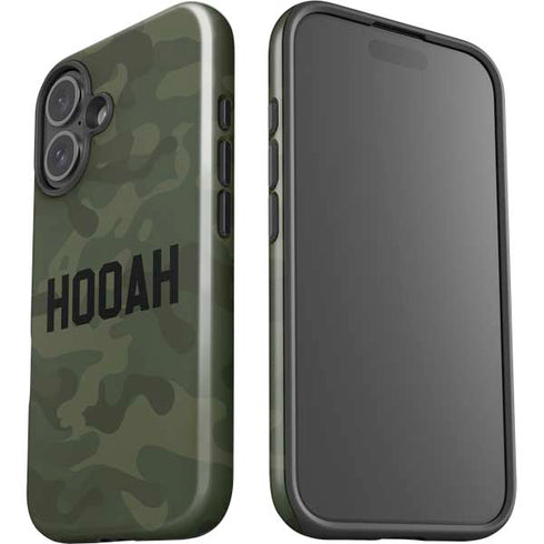 Hooah Military iPhone 16 Impact Case