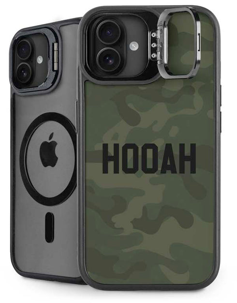 Hooah Military iPhone 16 Kickstand Case