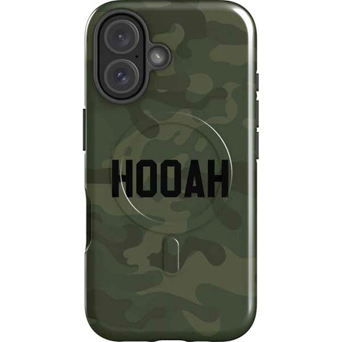 Hooah Military iPhone 16 Magsafe Impact Case