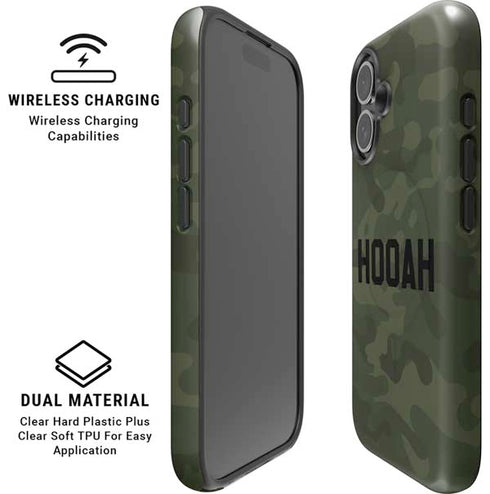 Hooah Military iPhone 16 Magsafe Impact Case