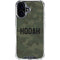 Hooah Military iPhone 16 Plus Clear Case