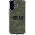 Hooah Military iPhone 16 Plus Clear Case