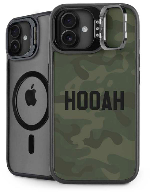 Hooah Military iPhone 16 Plus Kickstand Case