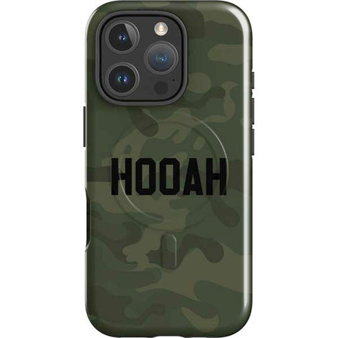 Hooah Military iPhone 16 Pro Magsafe Impact Case