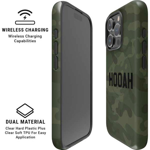 Hooah Military iPhone 16 Pro Magsafe Impact Case