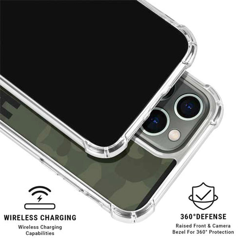 Hooah Military iPhone 16 Pro Max Clear Case