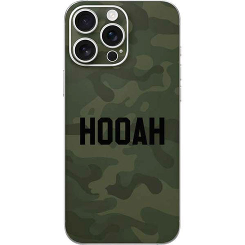 Hooah Military iPhone 16 Pro Max Skin
