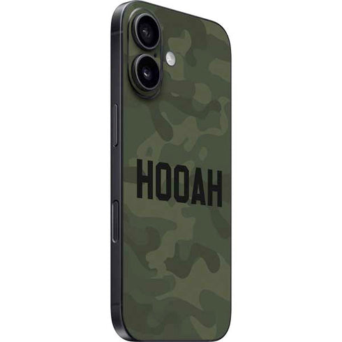 Hooah Military iPhone 16 Skin