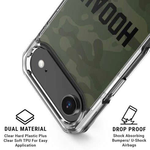 Hooah Military iPhone 17 Air Clear Case