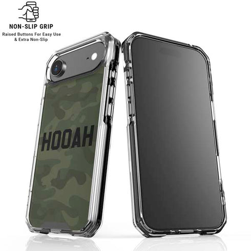 Hooah Military iPhone 17 Air Clear Case