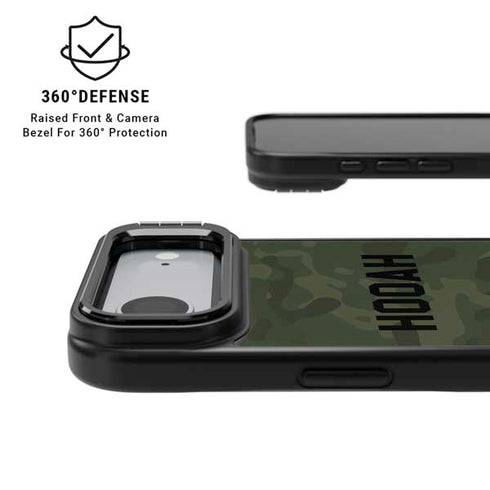 Hooah Military iPhone 17 Air Kickstand Case