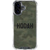 Hooah Military iPhone 17 Clear Case