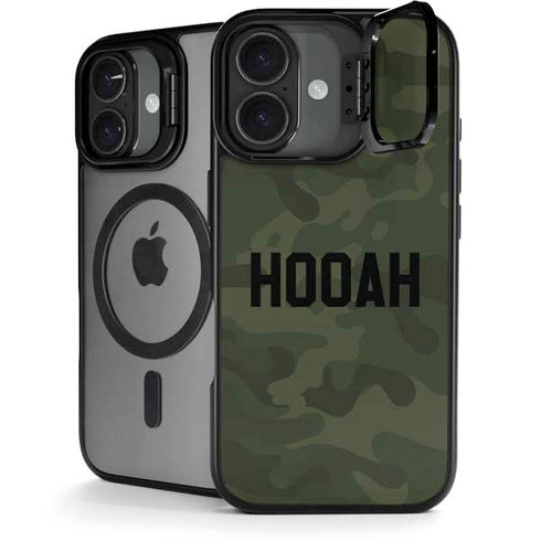 Hooah Military iPhone 17 Kickstand Case