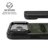 Hooah Military iPhone 17 Pro Kickstand Case