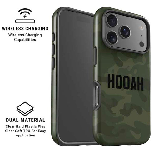 Hooah Military iPhone 17 Pro Max Magsafe Impact Case