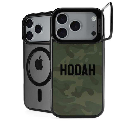 Hooah Military iPhone 18 Pro Max Kickstand Case