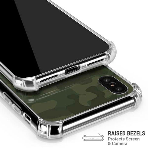Hooah Military iPhone X/XS Clear Case