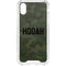 Hooah Military iPhone XS Clear Case