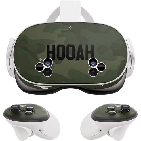 Hooah Military Meta Quest 3S Skin