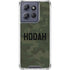 Hooah Military Moto G 5G (2025) Clear Case