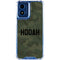 Hooah Military Moto G 5G (2024) Clear Case