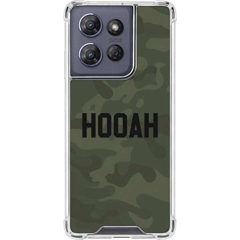 Hooah Military Moto G Play 5G (2025) Clear Case