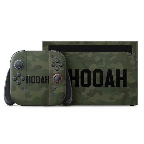 Hooah Military Nintendo Skins