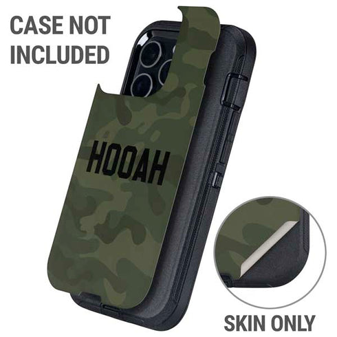 Hooah Military Otterbox Defender iPhone Skin