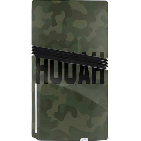 Hooah Military PS5 Pro Disk Console Skin