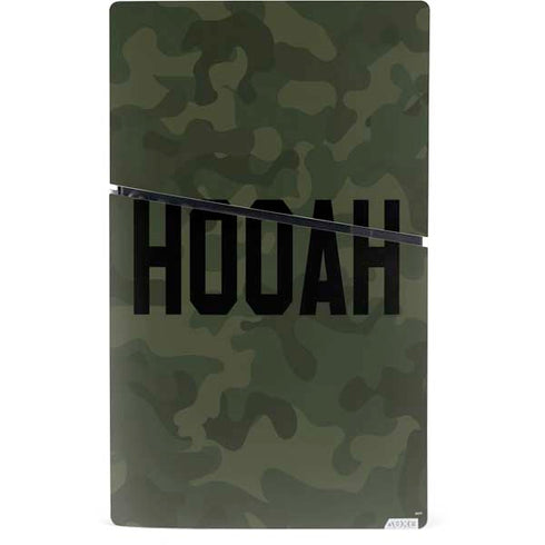 Hooah Military PS5 Slim Digital Edition Console Skin