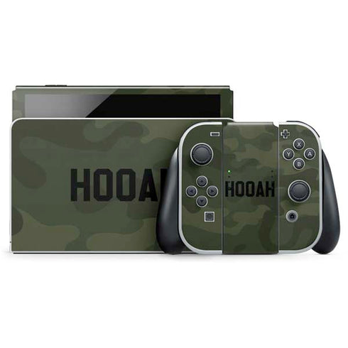 Hooah Military Nintendo Skins